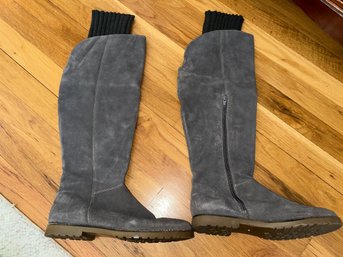 Corso Como Brown Suede Knee-high Boots. Womens 8
