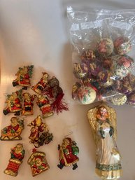 Lot Of Christmas Ornaments