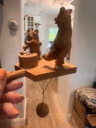 Traditional Russian Wooden 'action Toy