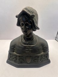 Dutch Girl Bronze Statue