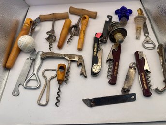 Lot Of Vintage Can And Bottle Openers