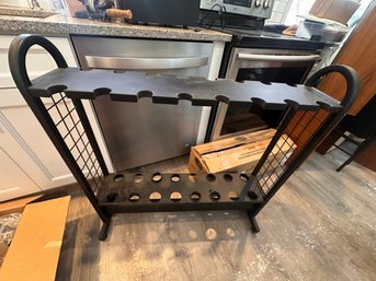 Metal Fishing Pole Display Holder