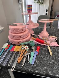 Very Large Lot Of Baking Accessories