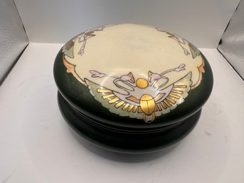 Limoges Oval-shaped Trinket Box