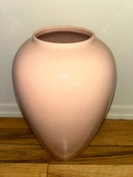 Vintage Royal Haeger Large Ceramic Pink Vase, 13 ' Tall -Original Sticker #4304