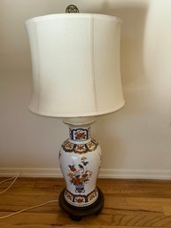 Chinese Imari Style Lamp