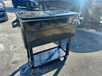 Outdoor Cooler On Wheels