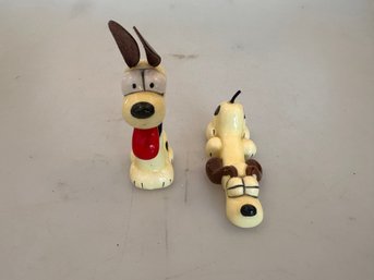 Odie Ceramic Figurines