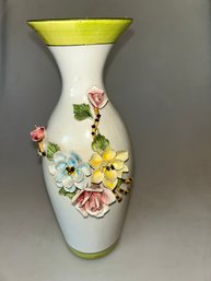 Vintage Capodimonte Porcelain Vase