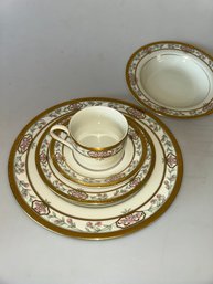 Mikasa Merrick Fine China Service For 7