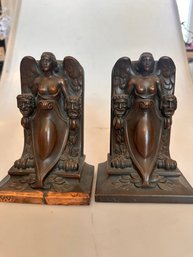 Pair Of Antique Jennings Brothers Bookends