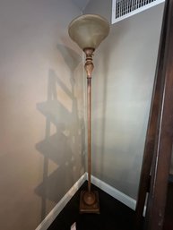 Floor Lamp With Glass Shade