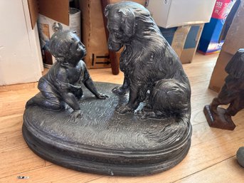 Cant You Talk? Plaster Sculpture