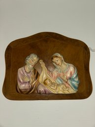 Holy Family Wall Plaque