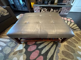 Tufted Top Ottoman