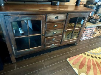 Rustic Wooden TV Stand / Media Console