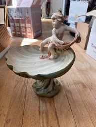 Royal Dux Porcelain Figural Centerpiece