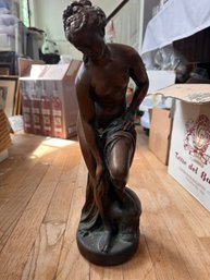 Venus Emerging From The Bath Sculpture.  Plaster