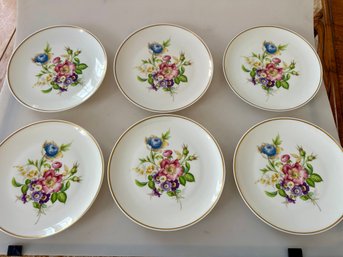 Limoges Set Of SIX Dessert Plated