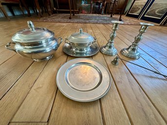 'Etains Du Manoir' Pewter Collection. Made In France