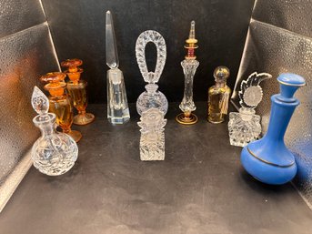 Large Lot Of Vintage Perfume Bottles