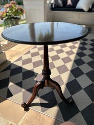 Vintage Round Pedestal Table