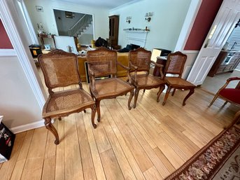 Vintagea French Louis XV Style Caned Chairs