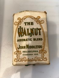 Vintage Package Of John Middleton's 'The Walnut' Aromatic Blend Pipe Tobacco