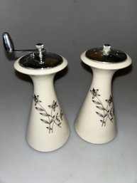 Vintage Lenox Princess Salt & Pepper Mills