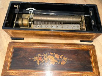 Antique Cylinder Music Box