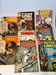 Lot Kf 8 Vintage Dell Comics