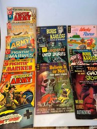 Lot Of Vintage Charlton & Gold Key Comics