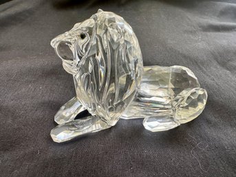 Swarovski Crystal Lion