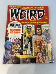 Weird V3 #1 Feb 1969 Eerie Horror Magazine Acid Bath