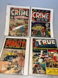 Lot Of Vintage True Comics/ Crime