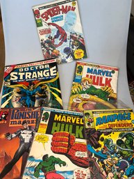 6 Vintage Marvel Comics