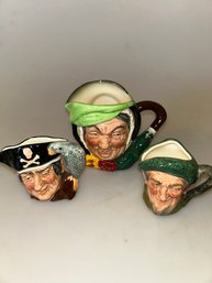 ROYAL DOULTON Small Character Jugs