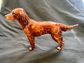 Vintage 1968 Irish Setter Figurine By Goebel