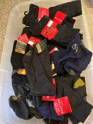 75 Pairs Of Mens NWT Dress Socks