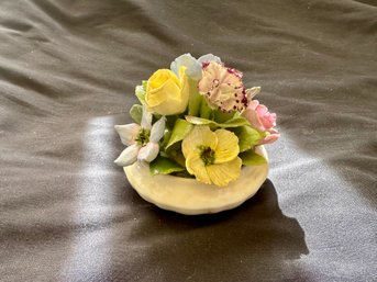 Vintage Coalport England Bone China Spring Flowers