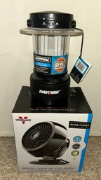 New Vornado Fan & Lantern