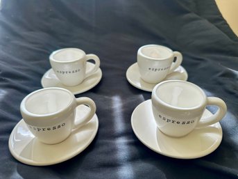 Pottery Barn Espresso Set