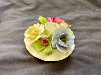 Aynsley Porcelain Candleholder England