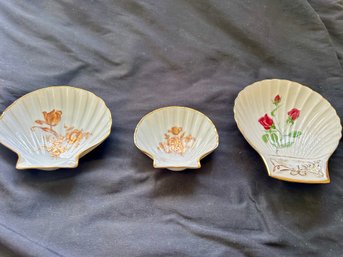 Limoges Shell-shaped Candy Dishes