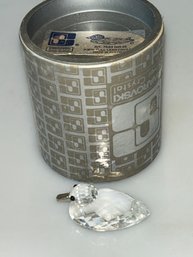 Swarovski Crystal Mini Duck Figurine