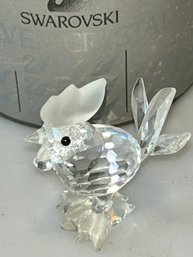 Swarovski Crystal Mini Cockerel/rooster Figurine