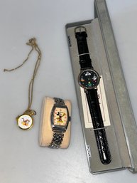 Looney Tunes, Mickey, Pooh Watches