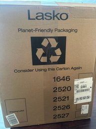 NIB 16' WHITE STAND OPP PEDESTAL FAN