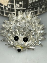 Swarovski Crystal Hedgehog B Figurine.