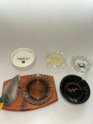 Lot Of Souvenir Ashtrays